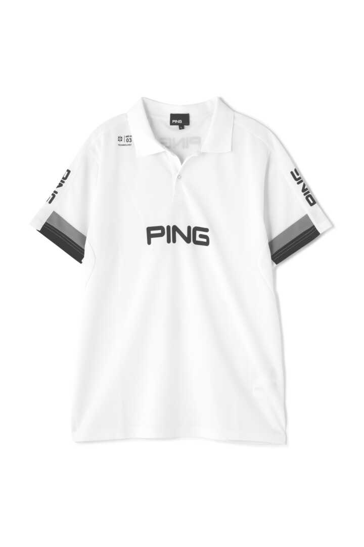 PING APPAREL】アドエルム メッシュカノコ半袖ポロシャツ ＜AddElm