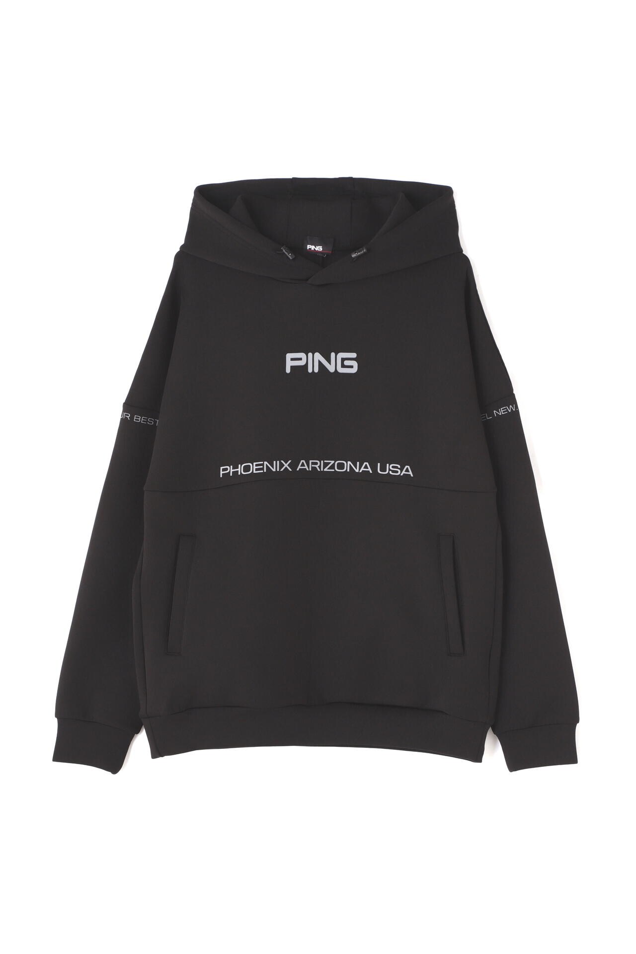 ピン】【PING APPAREL】ベアダンボールニット フーディプルオーバー