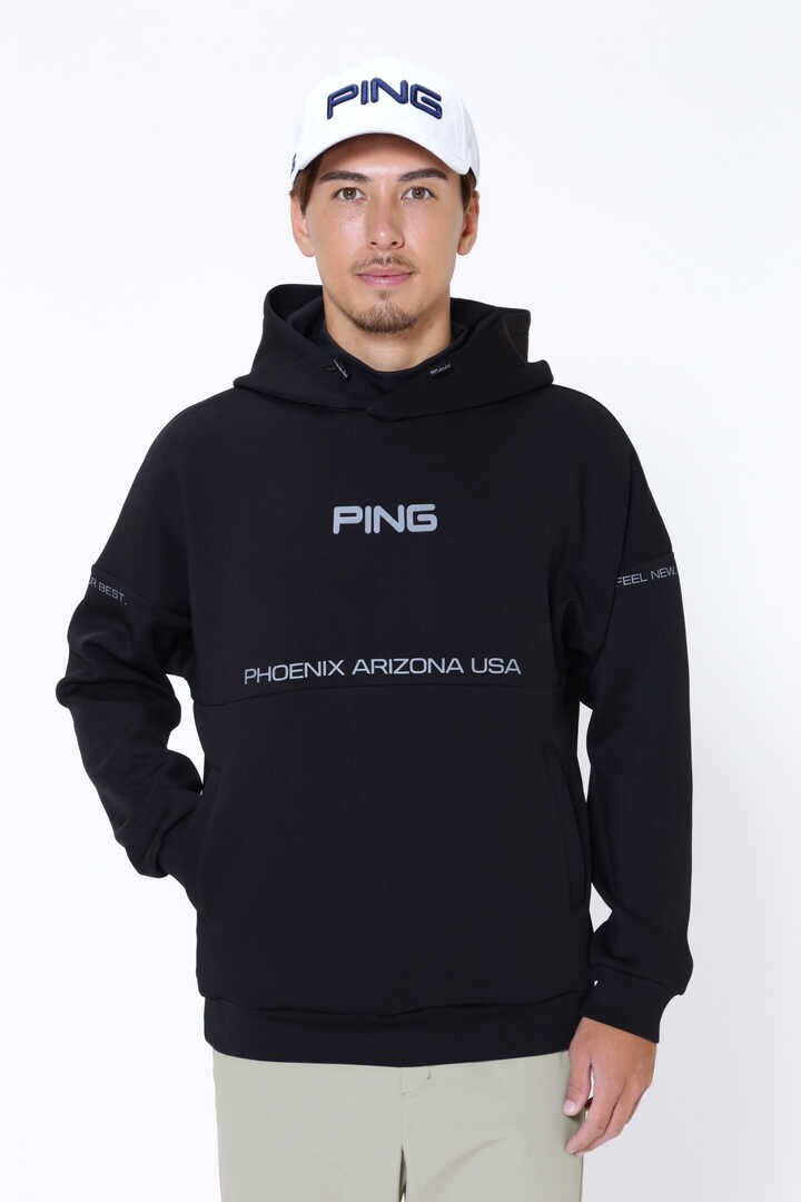 【ピン】【PING APPAREL】ベアダンボールニット フーディプル