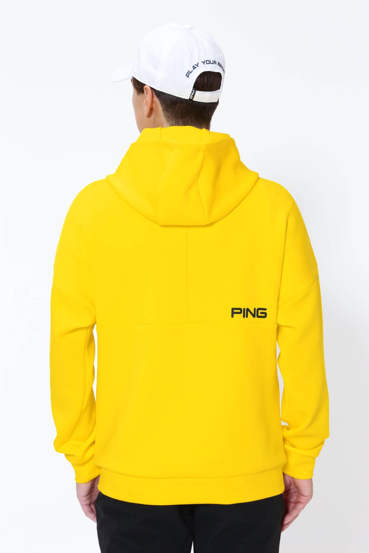 ピン】【PING APPAREL】ベアダンボールニット フーディプルオーバー