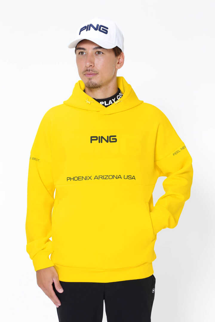 【ピン】【PING APPAREL】ベアダンボールニット フーディプル