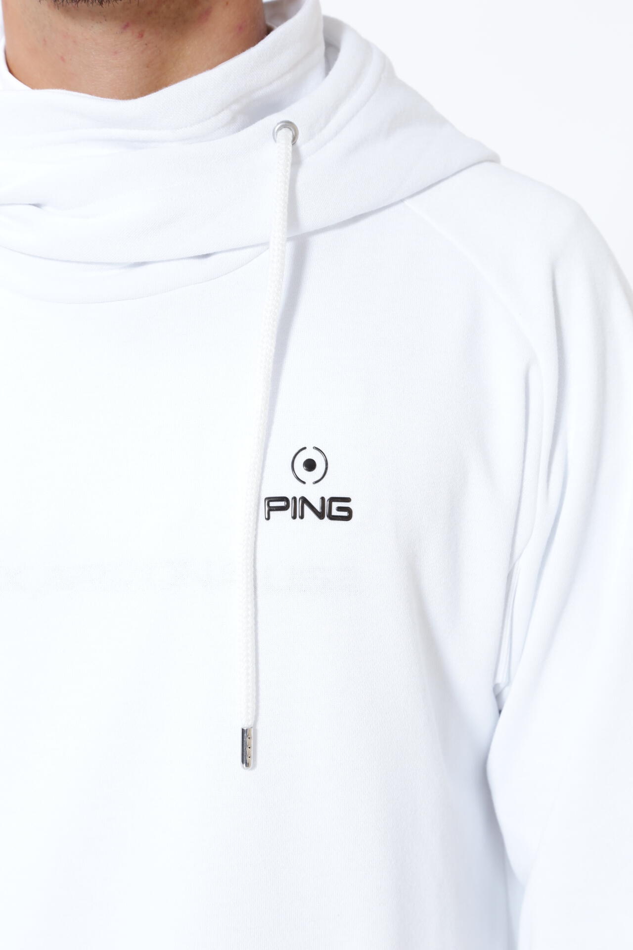 ピン】【PING APPAREL】エコアーチ 裏毛スウェットフーディプル