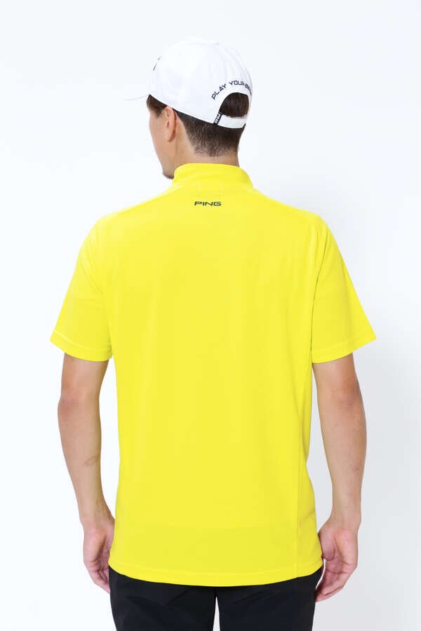 【PING APPAREL】クールコア半袖ハイネックカットソー ＜PEAFORMANCE＞ (MENS)