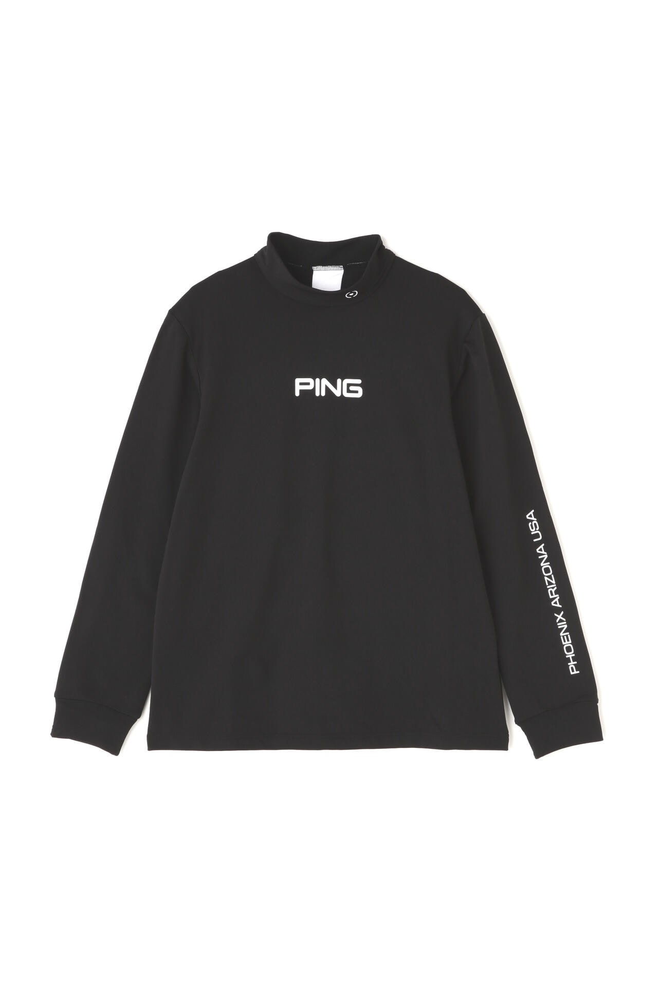 ピン】【PING APPAREL】エアーフレイク長袖ハイネックカットソー