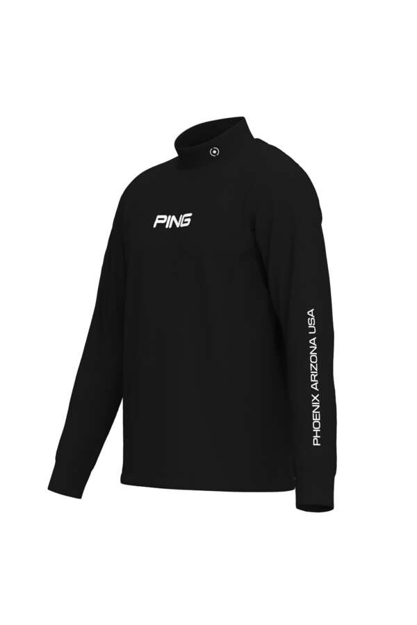 【PING APPAREL】エアーフレイク長袖ハイネックカットソー ＜PERFORMANCE＞ (MENS)