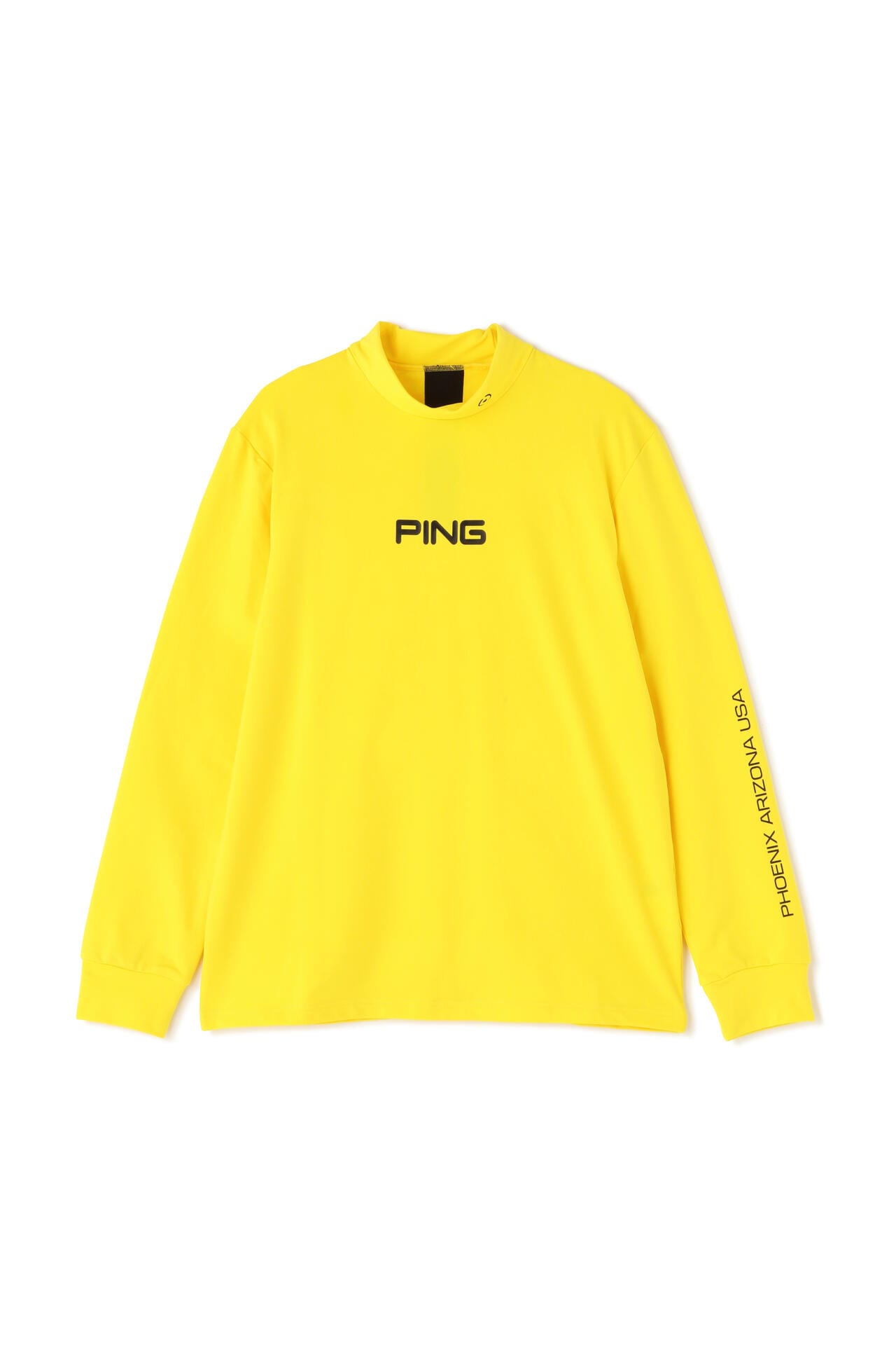 ピン】【PING APPAREL】エアーフレイク長袖ハイネックカットソー