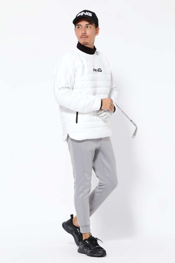 【PING APPAREL】起毛ストレッチ長袖ハイネックカットソー ＜PERFORMANCE＞ (MENS)