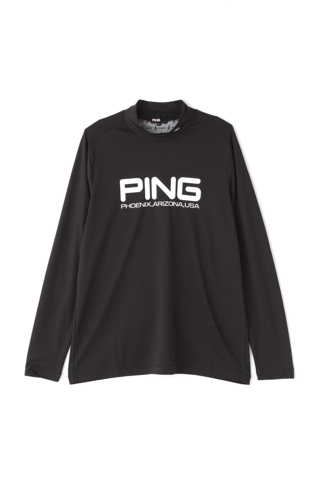 ピン】【PING APPAREL】クールコア ストレッチ起毛 長袖ハイネック