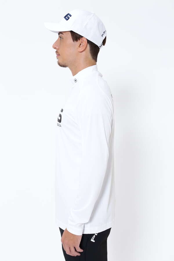 【PING APPAREL】クールコア ストレッチ起毛 長袖ハイネックカットソー ＜PERFORMANCE＞ (MENS)