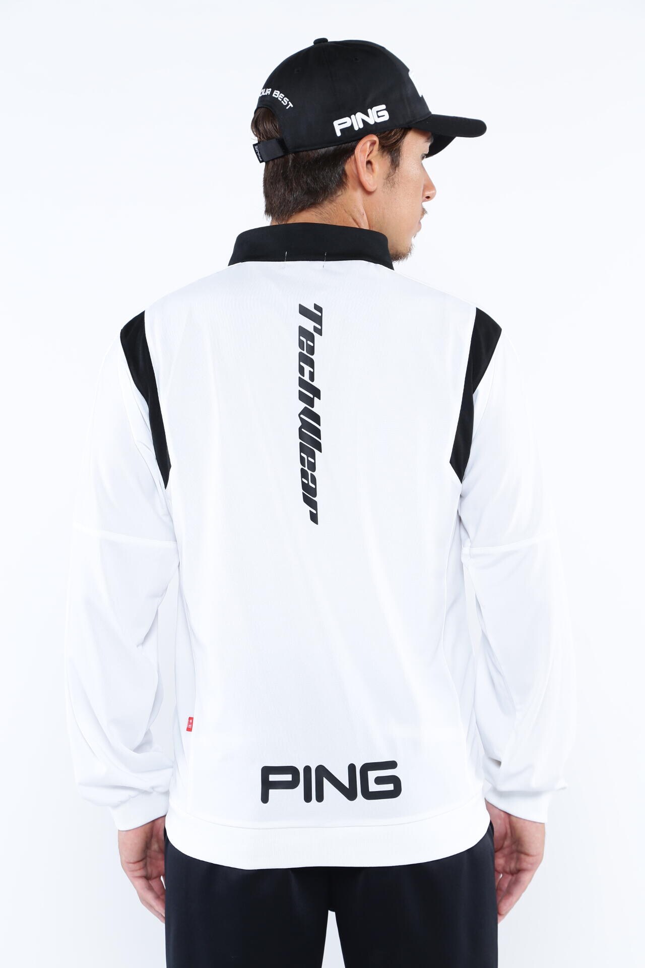 PING APPAREL】アドエルム ニュージャージ長袖ハーフジップアップ