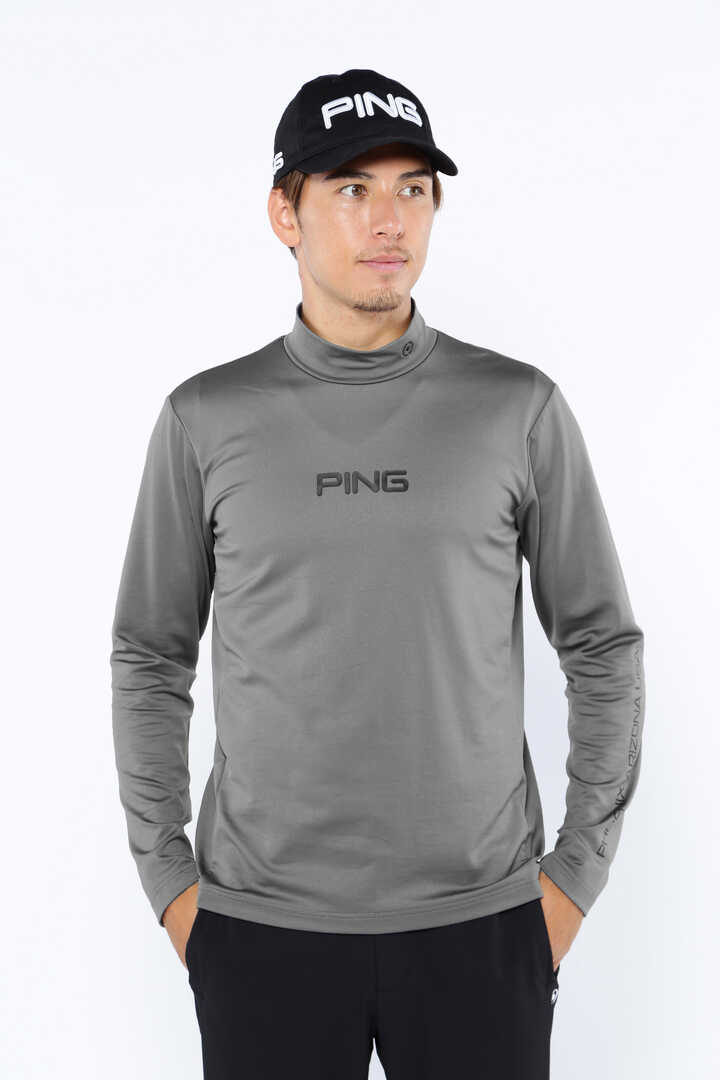 【PING APPAREL】UV長袖ハイネックカットソー ＜PERFORMANCE＞ (MENS)