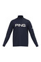 【PING APPAREL】裏起毛ハイテンションピケ長袖ハイネックカットソー ＜NATIVE＞ (MENS)