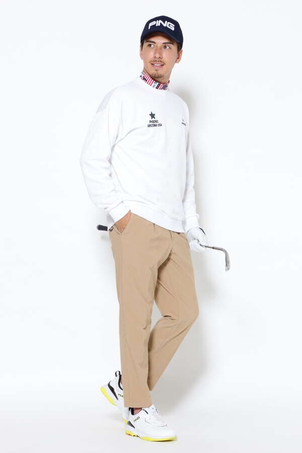 【PING APPAREL】クイックドライUV 長袖カノコハイネックカットソー ＜NATIVE＞ (MENS)