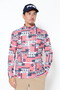 【PING APPAREL】クイックドライUV 長袖カノコハイネックカットソー ＜NATIVE＞ (MENS)