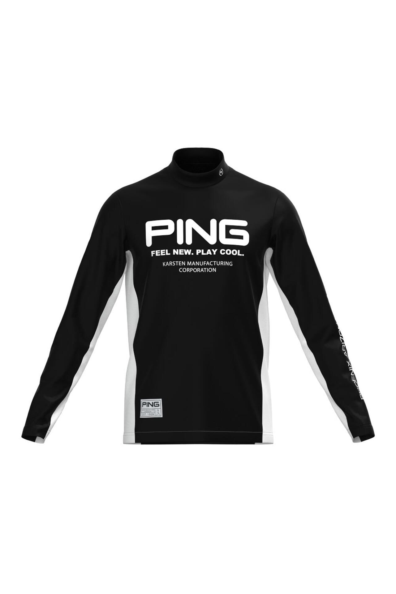 ピン】【PING APPAREL】ベアスムースUVハイストレッチ長袖裏フリース