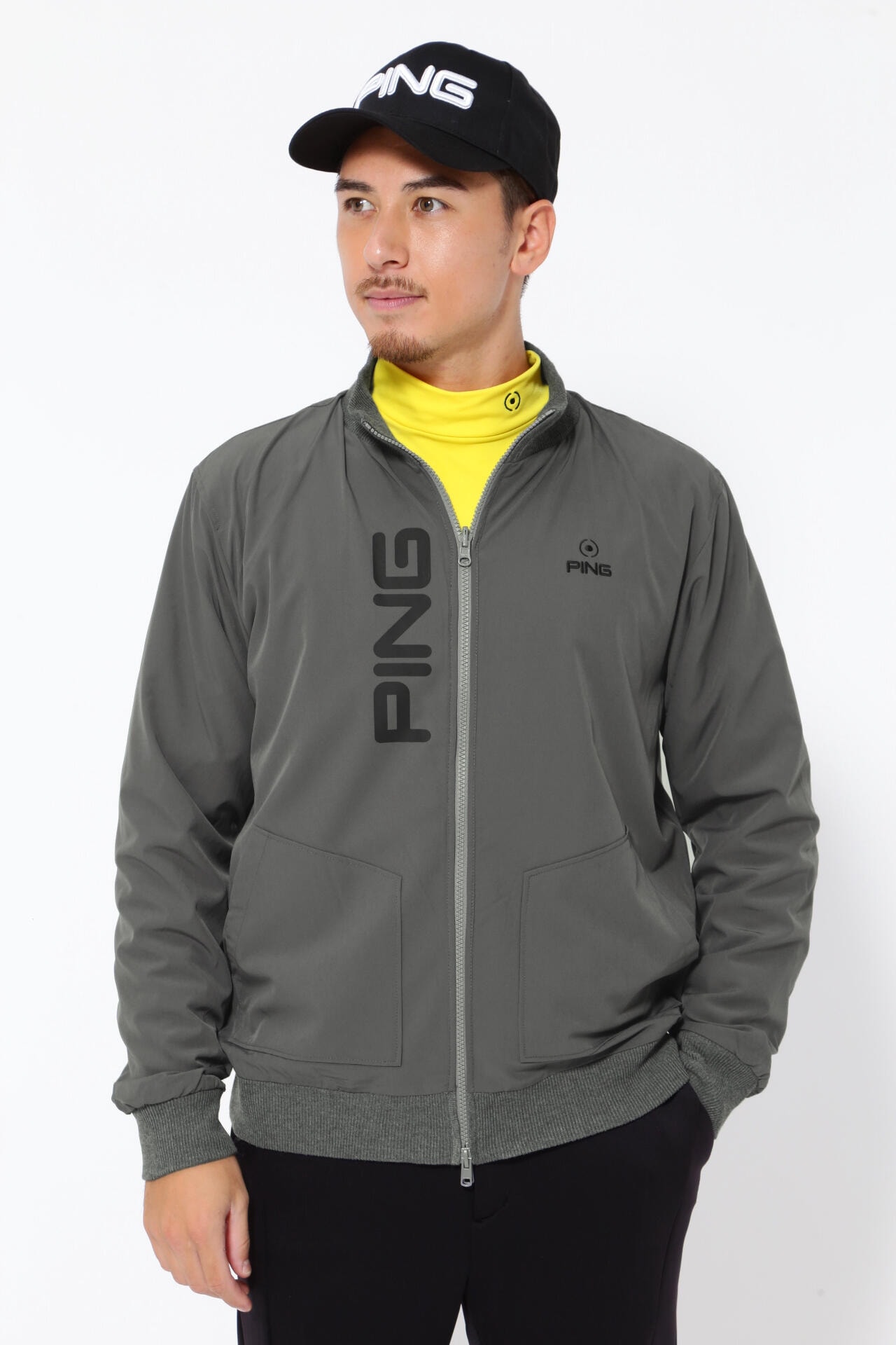 【PING APPAREL】フルジップニット リバーシブルブルゾン ＜PERFORMANCE＞ (MENS)