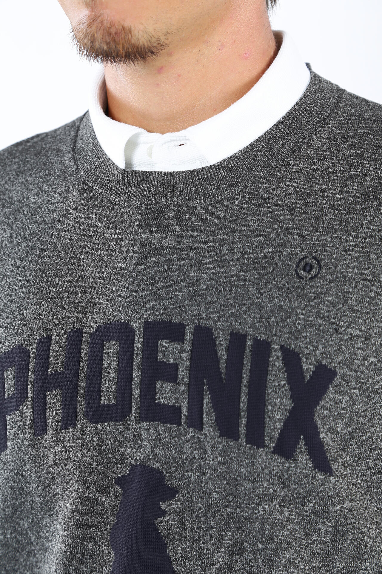 ピン】【PING APPAREL】PHOENIX Mr.PINGジャガード軽量クルーネック