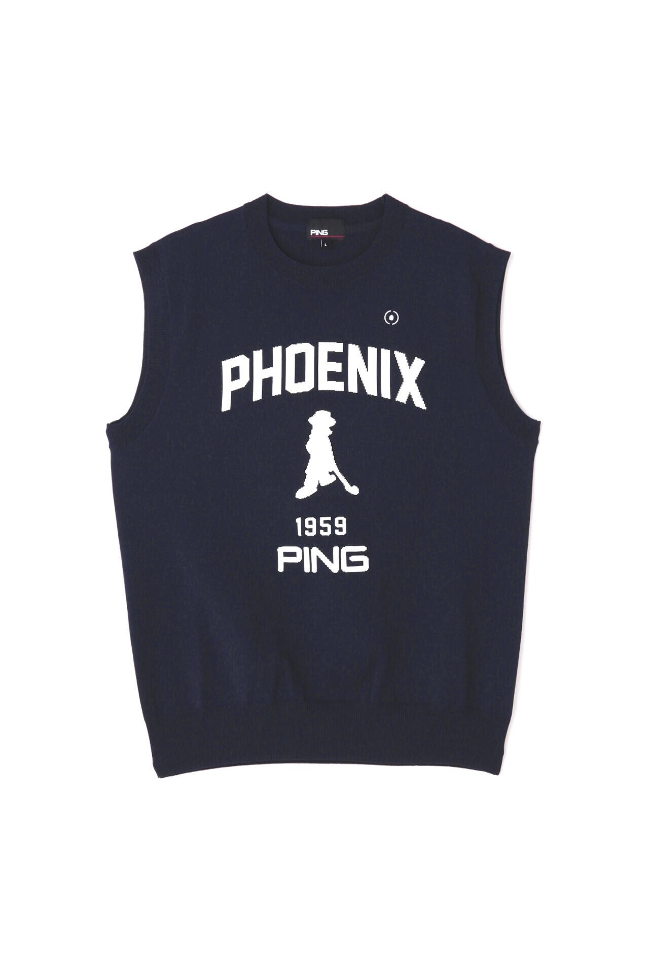 ピン】【PING APPAREL】PHOENIX Mr.PINGジャガード軽量クルーネック