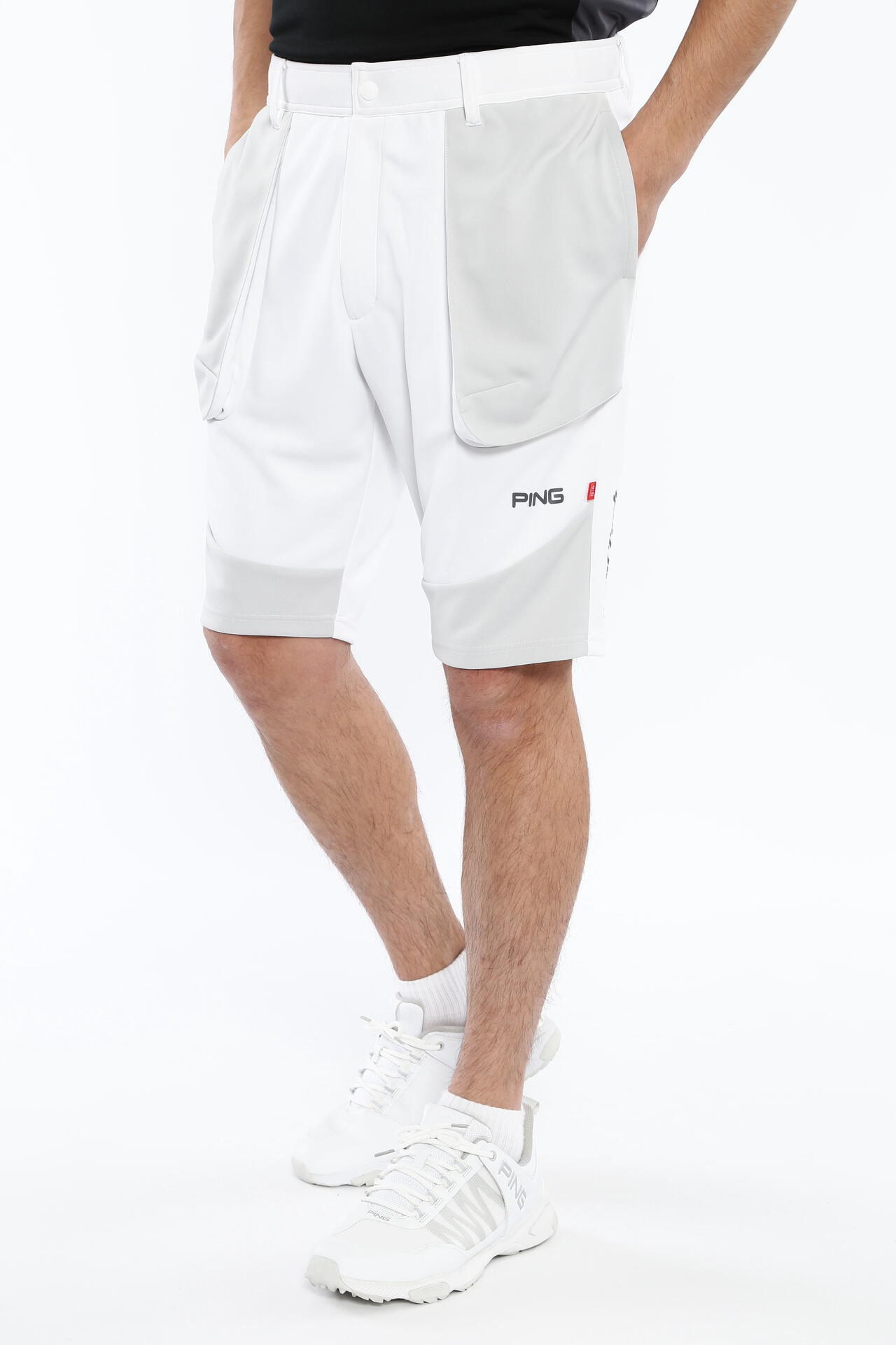 ピン】【PING APPAREL】アドエルムコンパクトニットショートパンツ  