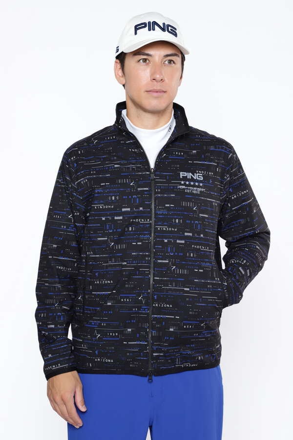 【PING APPAREL】ストレッチタフタ フルジップブルゾン ＜PEAFORMANCE＞ (MENS)