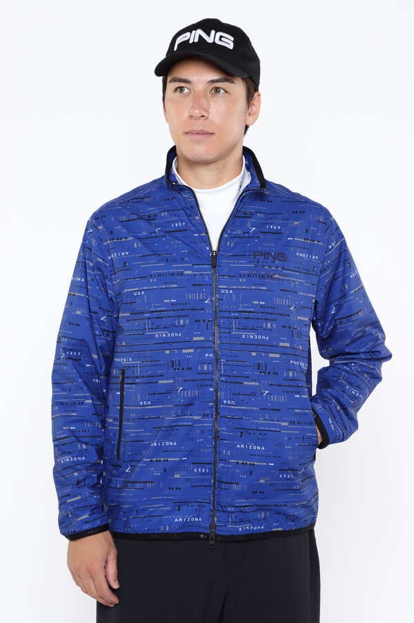 【PING APPAREL】ストレッチタフタ フルジップブルゾン ＜PEAFORMANCE＞ (MENS)