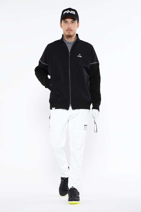  【PING APPAREL】ストレッチ布帛/トリコット フルジップブルゾン ＜PERFORMANCE＞ (MENS)