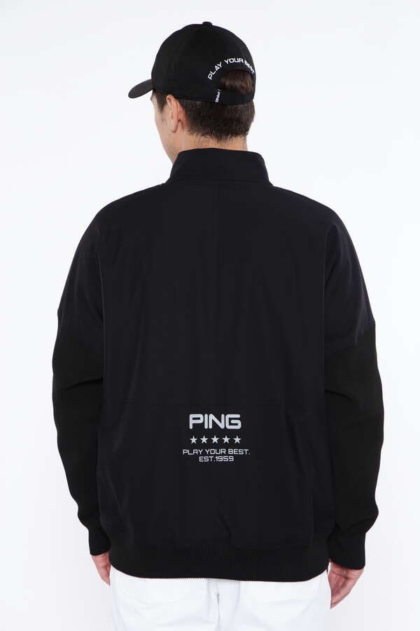  【PING APPAREL】ストレッチ布帛/トリコット フルジップブルゾン ＜PERFORMANCE＞ (MENS)