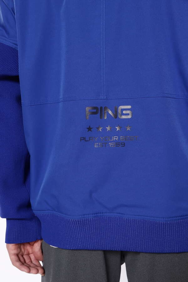  【PING APPAREL】ストレッチ布帛/トリコット フルジップブルゾン ＜PERFORMANCE＞ (MENS)