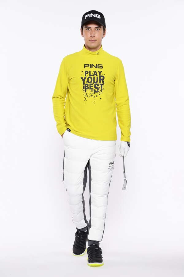 【PING APPAREL】PTTハーフ起毛/全方向ストレッチ杢MIX加工中綿ジョガーパンツ ＜PERFORMANCE＞ (MENS)