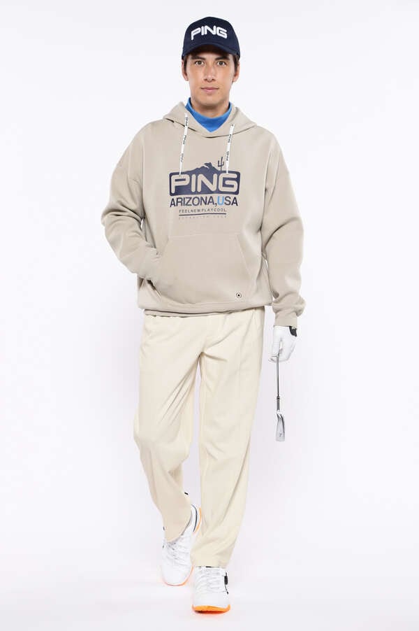 【PING APPAREL】全方向ストレッチニットコーデュロイテーパードパンツ ＜NATIVE＞ (MENS)