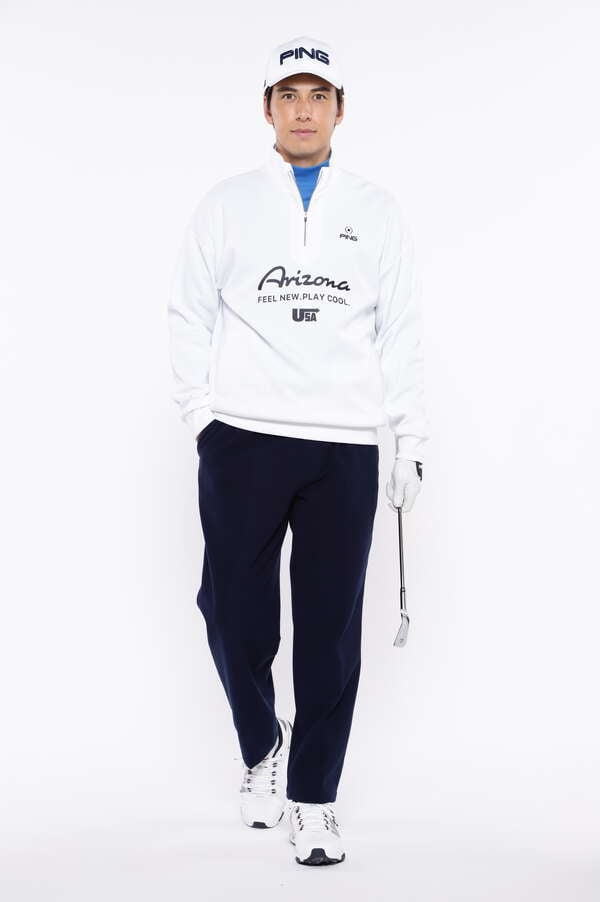 【PING APPAREL】全方向ストレッチニットコーデュロイテーパードパンツ ＜NATIVE＞ (MENS)