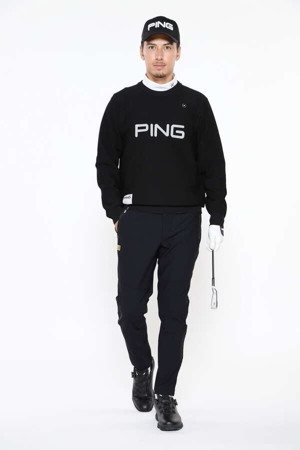 【PING APPAREL】全方向ストレッチボンディングテーパードパンツ ＜GOLD＞ (MENS)