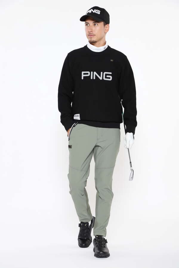 【PING APPAREL】全方向ストレッチボンディングテーパードパンツ ＜GOLD＞ (MENS)