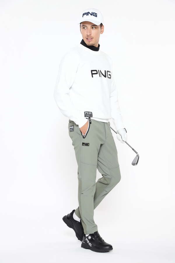 【PING APPAREL】全方向ストレッチボンディングテーパードパンツ ＜GOLD＞ (MENS)