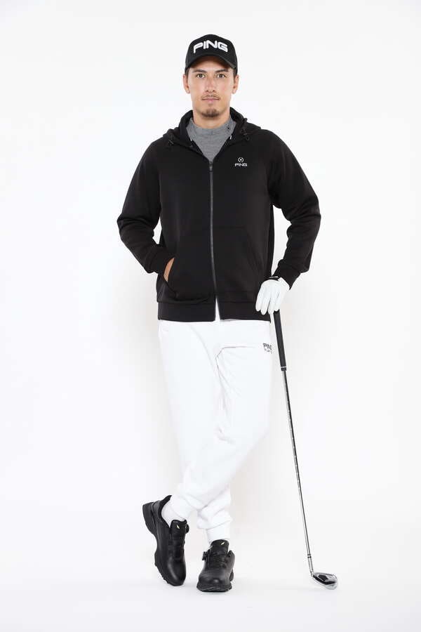 【PING APPAREL】全方向ストレッチ裏起毛フルジップスウェットフーディ ＜PERFORMANCE＞ (MENS)