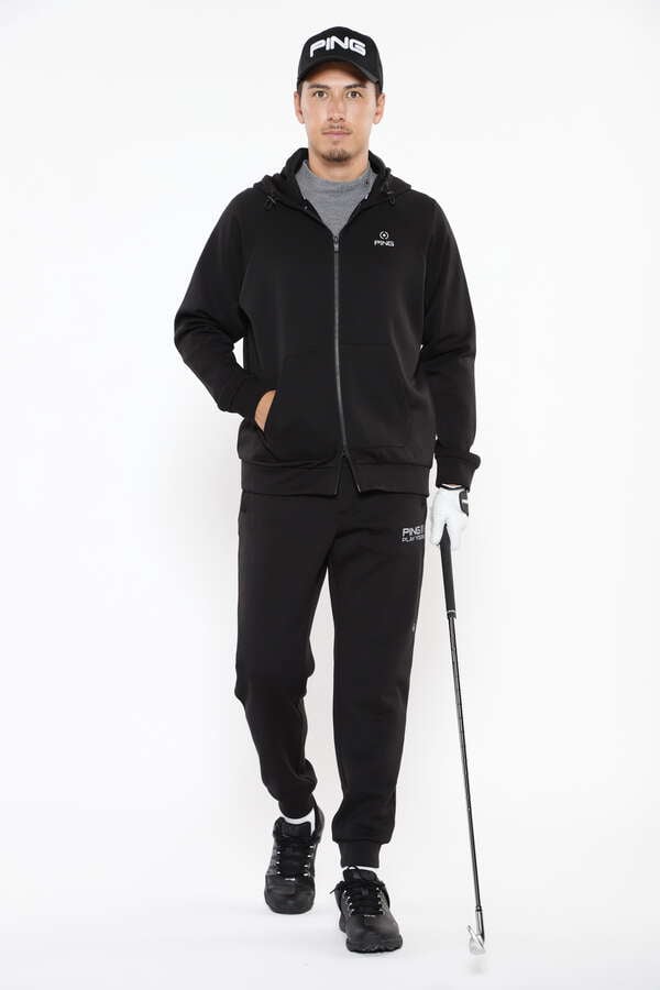 【PING APPAREL】全方向ストレッチ裏起毛フルジップスウェットフーディ ＜PERFORMANCE＞ (MENS)