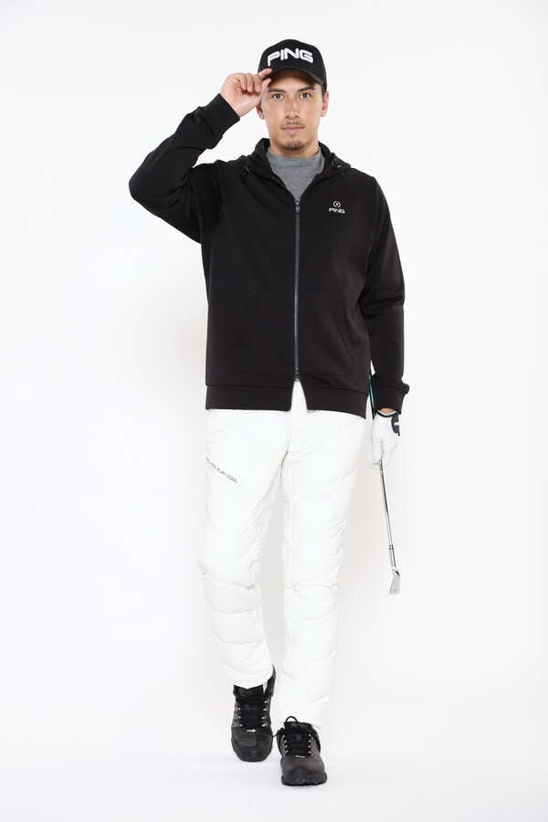 【PING APPAREL】全方向ストレッチ裏起毛フルジップスウェットフーディ ＜PERFORMANCE＞ (MENS)