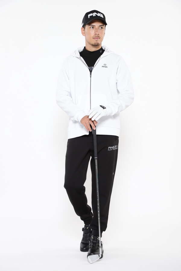 【PING APPAREL】全方向ストレッチ裏起毛フルジップスウェットフーディ ＜PERFORMANCE＞ (MENS)