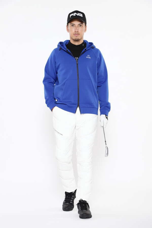 【PING APPAREL】全方向ストレッチ裏起毛フルジップスウェットフーディ ＜PERFORMANCE＞ (MENS)