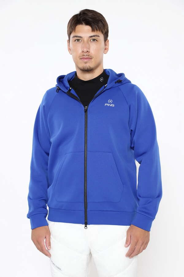 【PING APPAREL】全方向ストレッチ裏起毛フルジップスウェットフーディ ＜PERFORMANCE＞ (MENS)