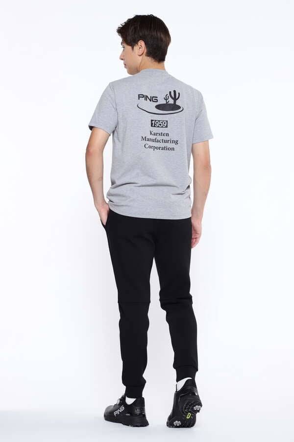 【PING APPAREL】ポリエステル天竺半袖Tシャツ ＜HIGH PERFORMANCE LINE＞ (MENS)