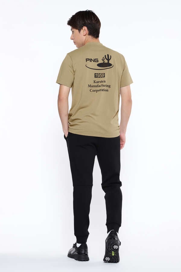 【PING APPAREL】ポリエステル天竺半袖Tシャツ ＜HIGH PERFORMANCE LINE＞ (MENS)