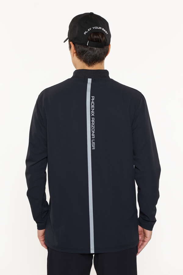 【PING APPAREL】ストレッチ布帛長袖ハイネックカットソー ＜PERFORMANCE＞ (MENS)