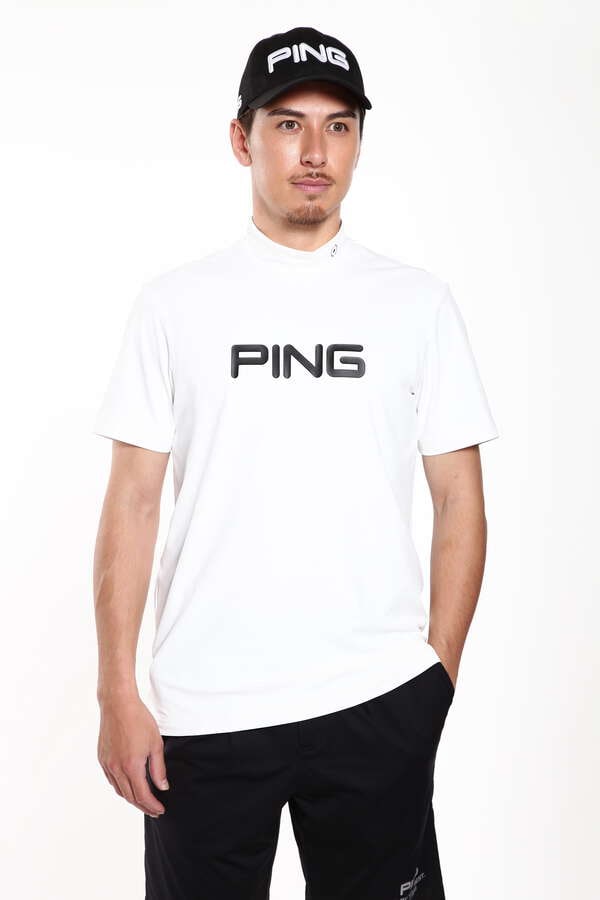 【PING APPAREL】蝉川プロ別注 半袖ハイネックカットソー ＜PERFORMANCE＞ (MENS)