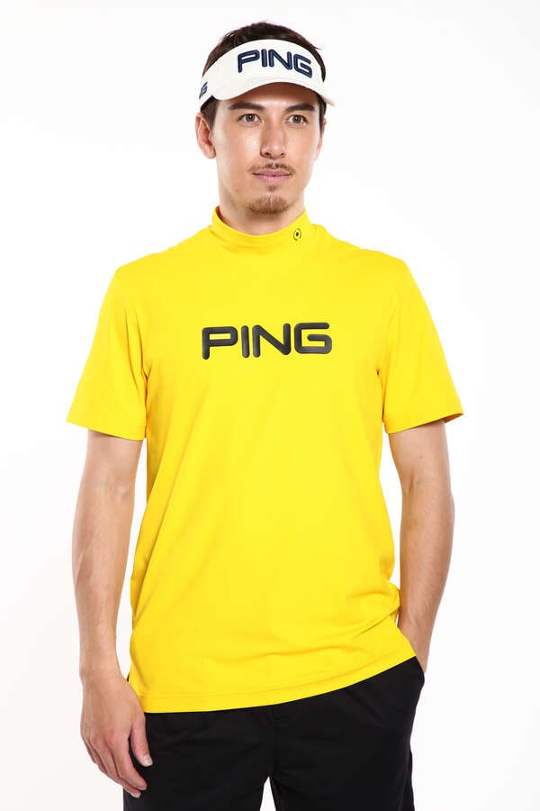 【PING APPAREL】蝉川プロ別注 半袖ハイネックカットソー ＜PERFORMANCE＞ (MENS)