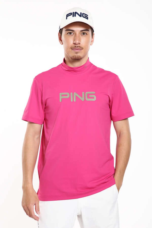 【PING APPAREL】蝉川プロ別注 半袖ハイネックカットソー ＜PERFORMANCE＞ (MENS)