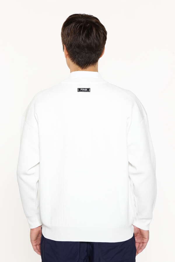 【PING APPAREL】クルーネックニットプルオーバー ＜NATIVE＞ (MENS)