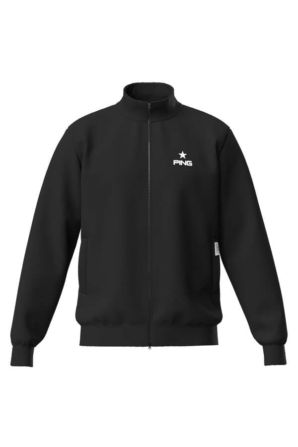 【PING APPAREL】ニット/ストレッチ布帛リバーシブルフルジップニット ＜PERFORMANCE＞ (MENS)