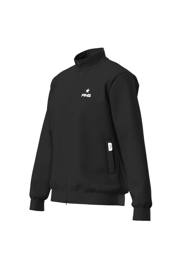 【PING APPAREL】ニット/ストレッチ布帛リバーシブルフルジップニット ＜PERFORMANCE＞ (MENS)