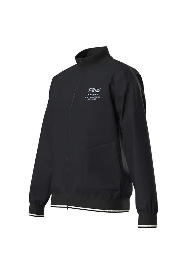 【PING APPAREL】ニット/ストレッチ布帛リバーシブルフルジップニット ＜PERFORMANCE＞ (MENS)